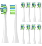 YMPBO 10 Pack Toothbrush Replacement Heads Compatible with 7AM2M AM100/AM105/AM110 Electric Tooth...