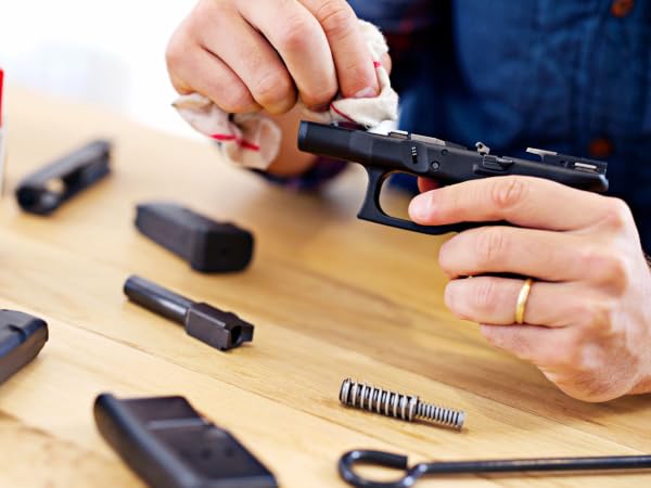 gun cleaning swabs