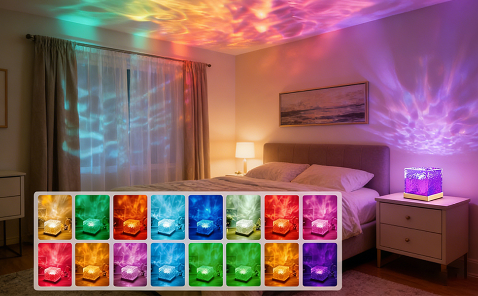 ocean wave projector light for living room