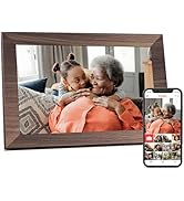 Digital Picture Frame, Frameo WiFi 10.1 Inch 1280 * 800IPS Touch Screen Digital Photo Frame, 32GB...