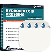 Ceeport 20 Pack Hydrocolloid Wound Dressing, 4