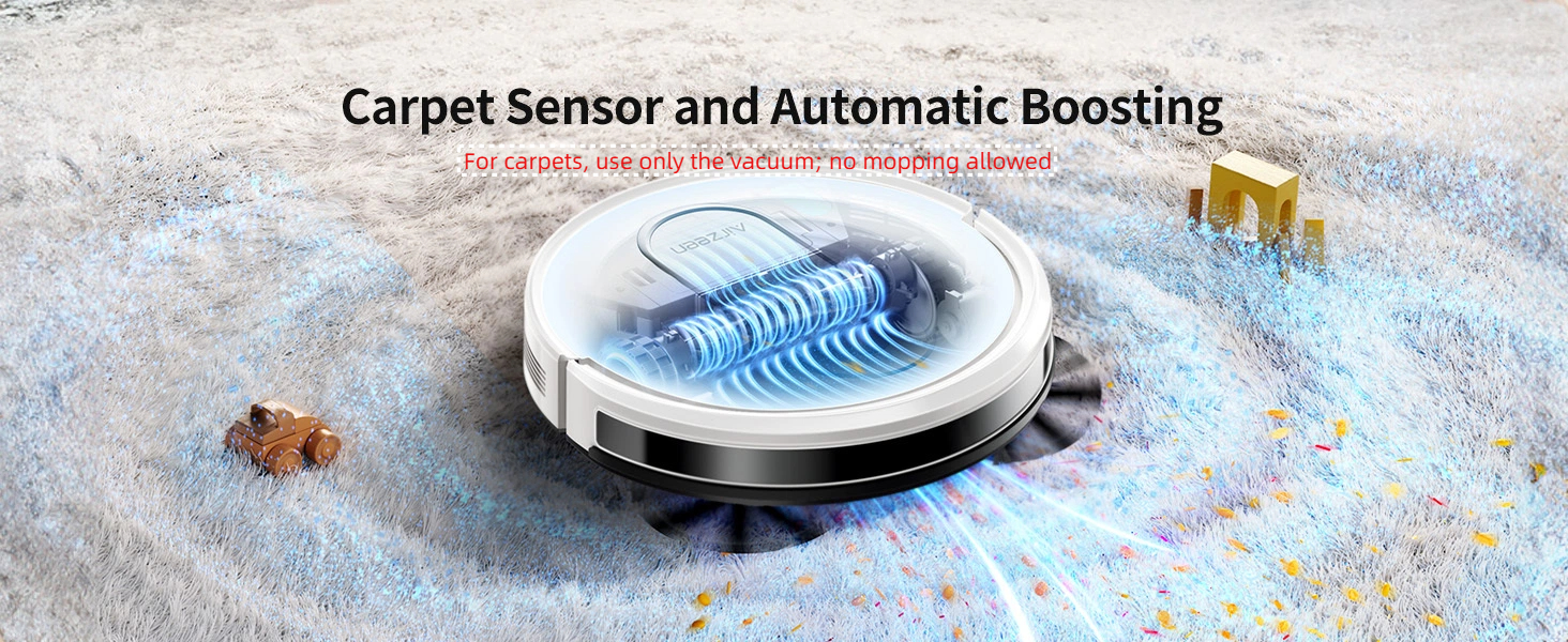 Carpet Sensor and Carpet Automatic Boosting