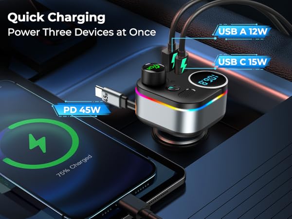 3 USB QC charging 2
