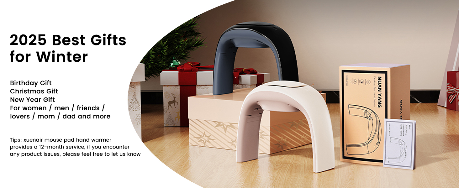xuenair heated mouse pad hand warmer is 2025 best gifts for winter like birthday charistmas