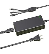 42V 2A Charger for 3 in 1 Plug(8mm 3-Prong, 5.5mm DC connectors and 12mm 3-Prong) Compatible with...