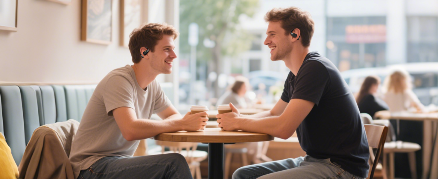 Real-Time Headphones Translator for 135 Languages, Fit iOS&Android, Ideal for Travel Business