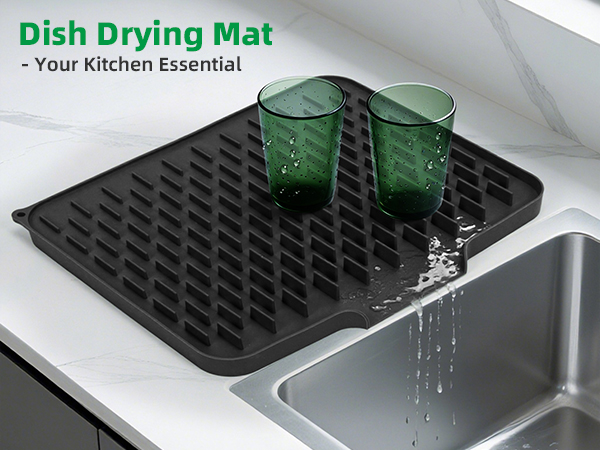 drying matt kitchen counter