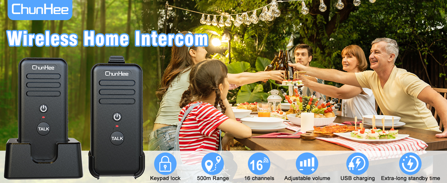 Wireless Home Intercom