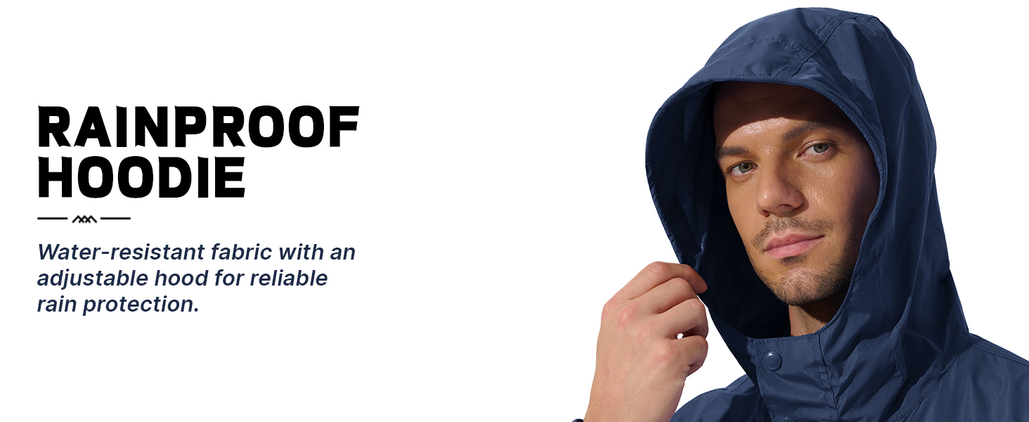 mens rain jacket
