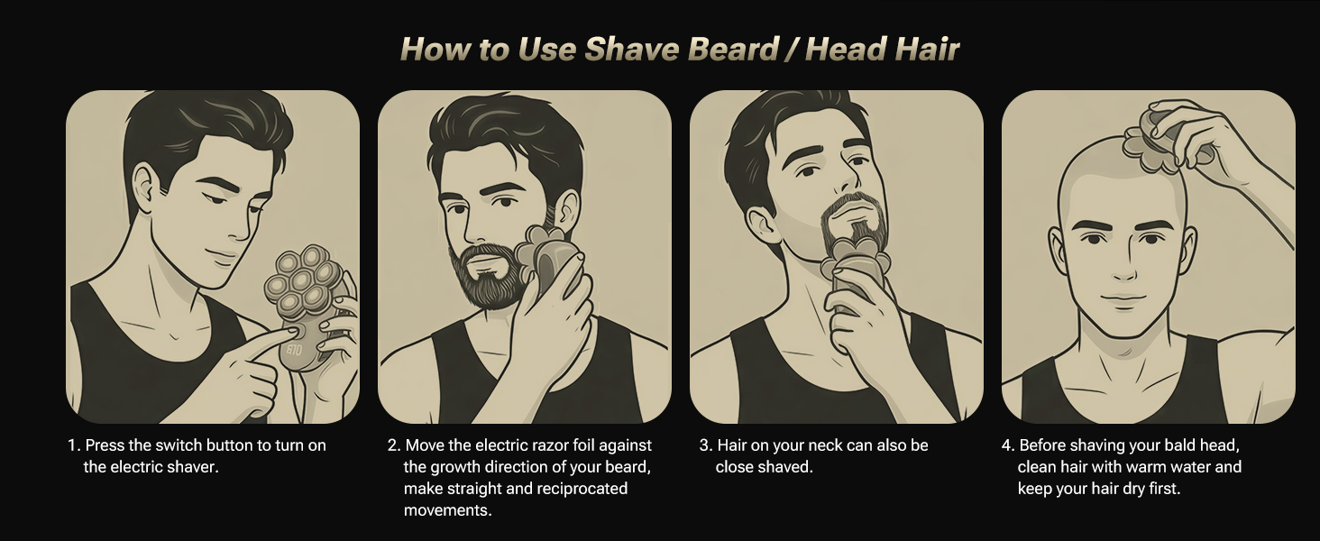 head shaver for bald men