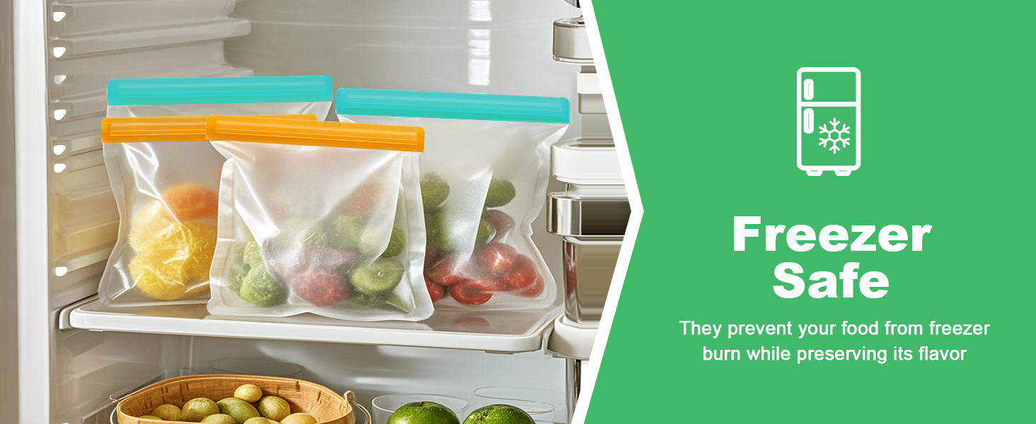 silicone snack bags