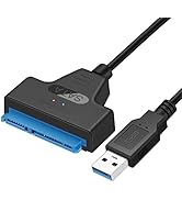 EYOOLD SATA to USB 3.0 Adapter Cable for 2.5 inch Hard Drive HDD/SSD Data Transfer, External Hard...