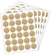 150 Pack Scratch Off Labels Stickers, 1" Round Circle Self-Adhesive Scratch Off Stickers for DIY ...