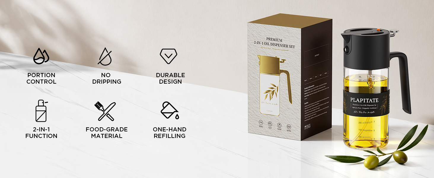Olive Oil Sprayer for Cooking