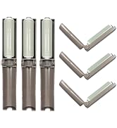Mini Reusable Lint Roller for Travel, 8 Pack Washable Foldable Lint Remover with Sticky Gel, Port...