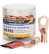 haisstronica 10pcs 4 AWG - 3/8