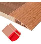 Floor Transition Strip Self Adhesive Vinyl Door Threshold for Doorways Carpet Edging Trim Overlap...