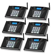 SANZUCO Intercoms Wireless for Home, Upgraded 5300ft Intercom 9 Channel 2 Code, Full Duplex Hands...