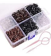 Elastic Hair Bands, 2500Pcs Hair Rubber Bands, Mini Hair Ties for Girls Women, Funtopia Small Hai...