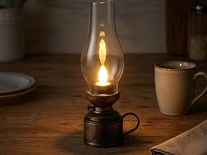 oil lamp heater