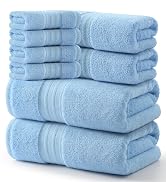 blue towel