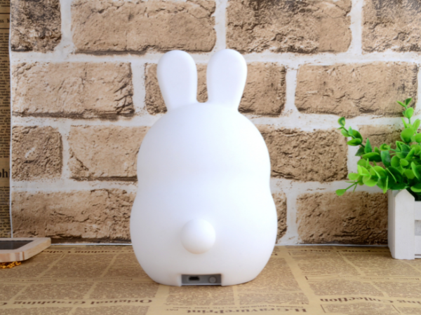 back of bunny nightlight