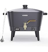 VOISEN Wax Melter for Candle Making, Electric Non-Stick Wax Melter Holds 8Qts of Wax,Soy Wax for ...