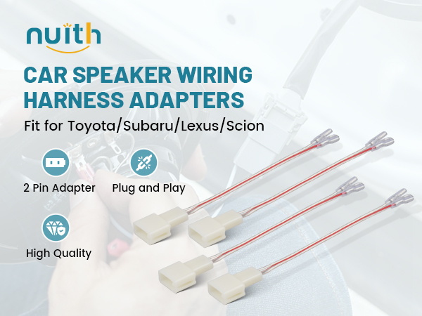 Car Speaker Wiring Harness Adapters for Toyota