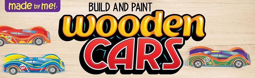 wooden cars, build, paint, explore, science, experiment, fun, create, cars, arts and crafts