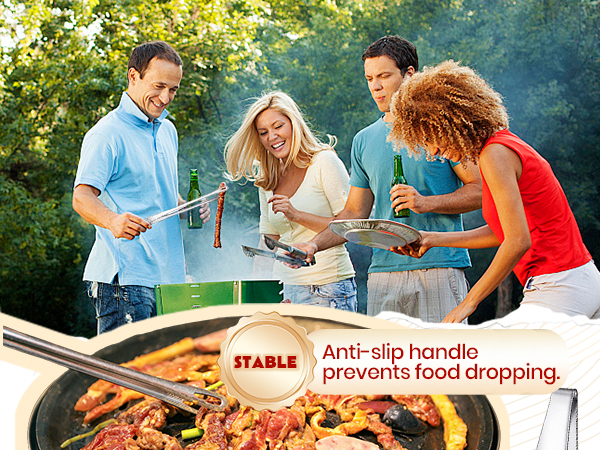 11 Inch Korean BBQ Tongs