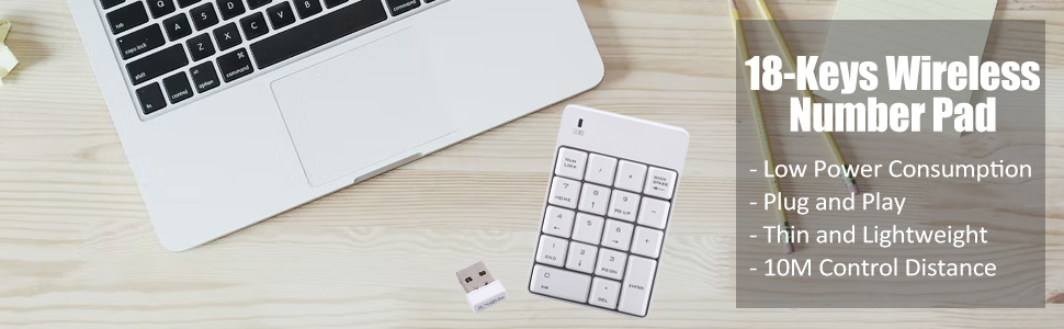 Wireless Number Pad