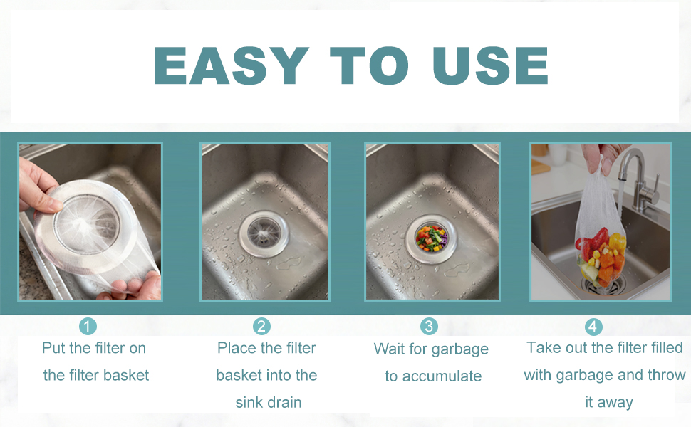 Disposable Kitchen Sink Strainer Mesh