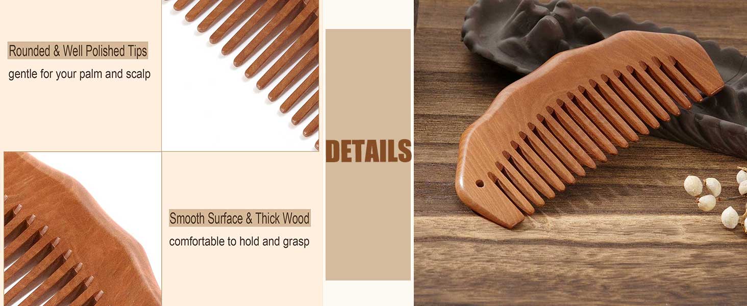 wooden comb