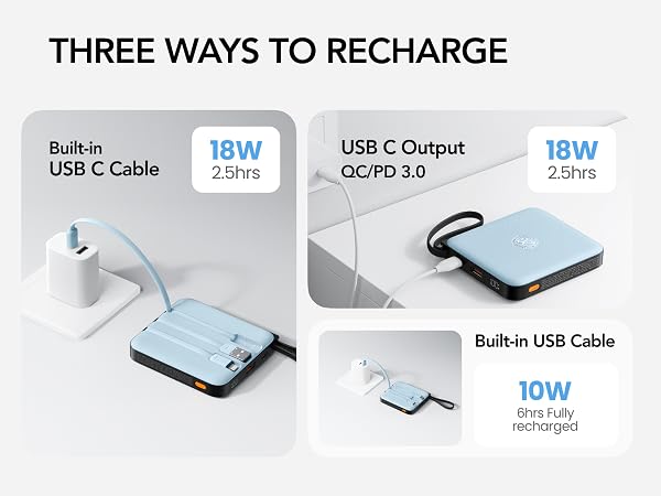 iphone portable charger fast charging