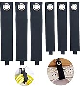 Heavy Duty Storage Straps by YiwerDer, 6 Assorted Pack 3M/3L, Hook and Loop Adjustable Strap Hold...