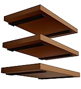Floating shelf bracket