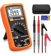 Neoteck Auto Ranging Digital Multimeter AC/DC Voltage Current Ohm Capacitance Frequency Diode Tra...