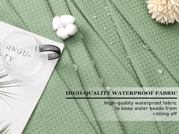 sage green shower curtain