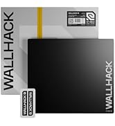 Wallhack SP-004A Black Glass Gaming Mouse Pad – 4th Gen Micro-Etched Surface, Medium Mousepad for...