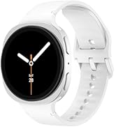 Sport Band for Samsung Galaxy Watch 8 Band 40mm 44mm/Watch 8 Classic 46mm Men Women, Seamless Sof...
