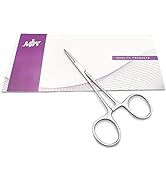MJW Fishing Hemostat Locking Clamps Forceps 5" Stainless Steel Unhooking Pliers Dog Cat Pet Sciss...