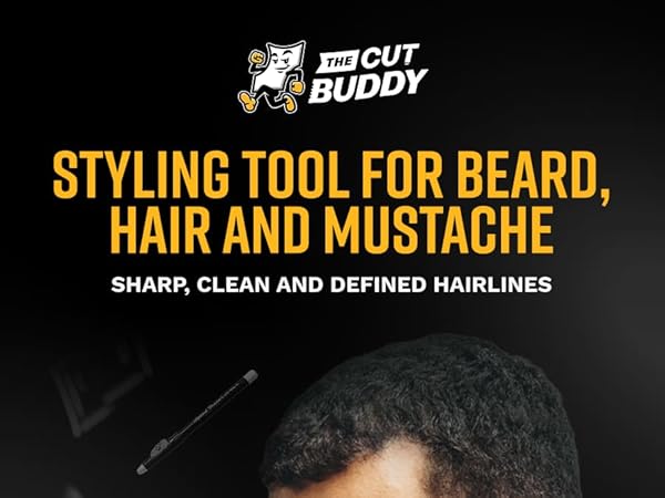 Styling Tool for beard, hair and mustache - Clean, sharp and defined hairlines