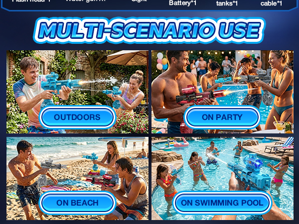 YoPoll Electric Water Guns
