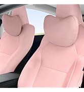 TOPABYTE Headrest Pillow Cute Car Seat Headrest Pillow Travel Pillow Car Neck Support Cushion Sof...