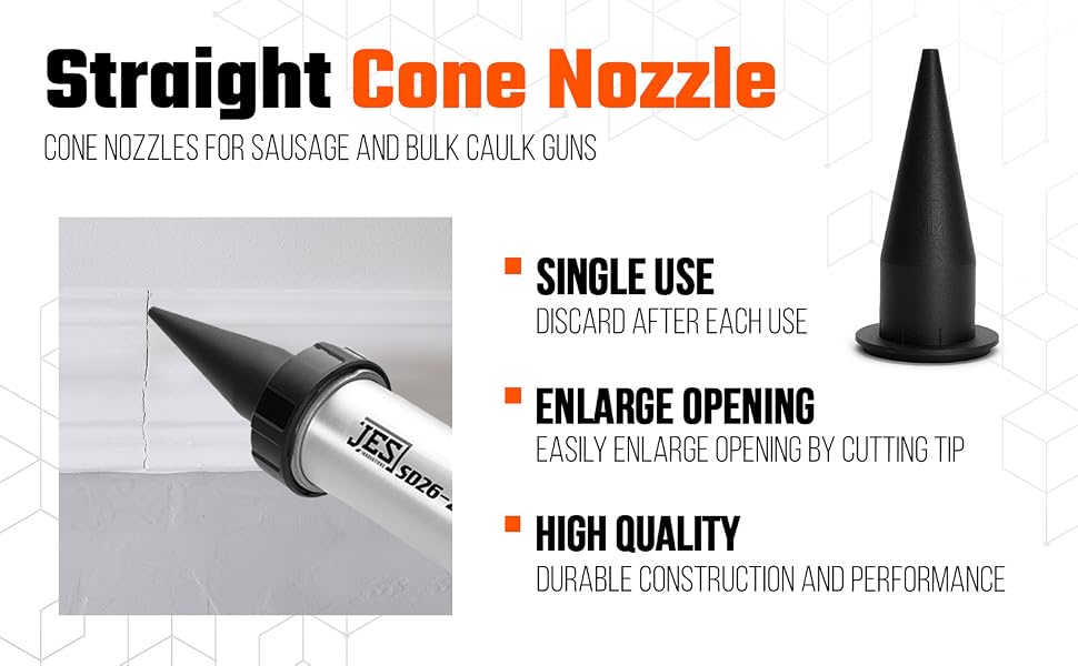 Nozzles for Sausage Gun