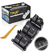 TINJO Front Left Driver Side Master Window Switch Compatible with Honda Accord Sedan 2008-2012 Re...