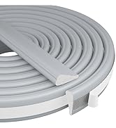 118” Wedge-Shape Foam Window Weather Stripping Door Seal Strip,Soundproofing Frame Insulation Tap...