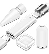 3-Pack USB C to Pencil 1st Gen Adapter Type C Female to Lightning Female Adapter for iPad 10 + iP...