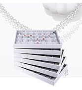 Oirlv Leather Jewelry Tray Stackable Jewelry Tray P003