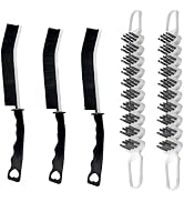 POPGIO 5PCS Crevice Cleaning Brush Bendable Cleaning Brush for Bathroom Kitchen Household Use